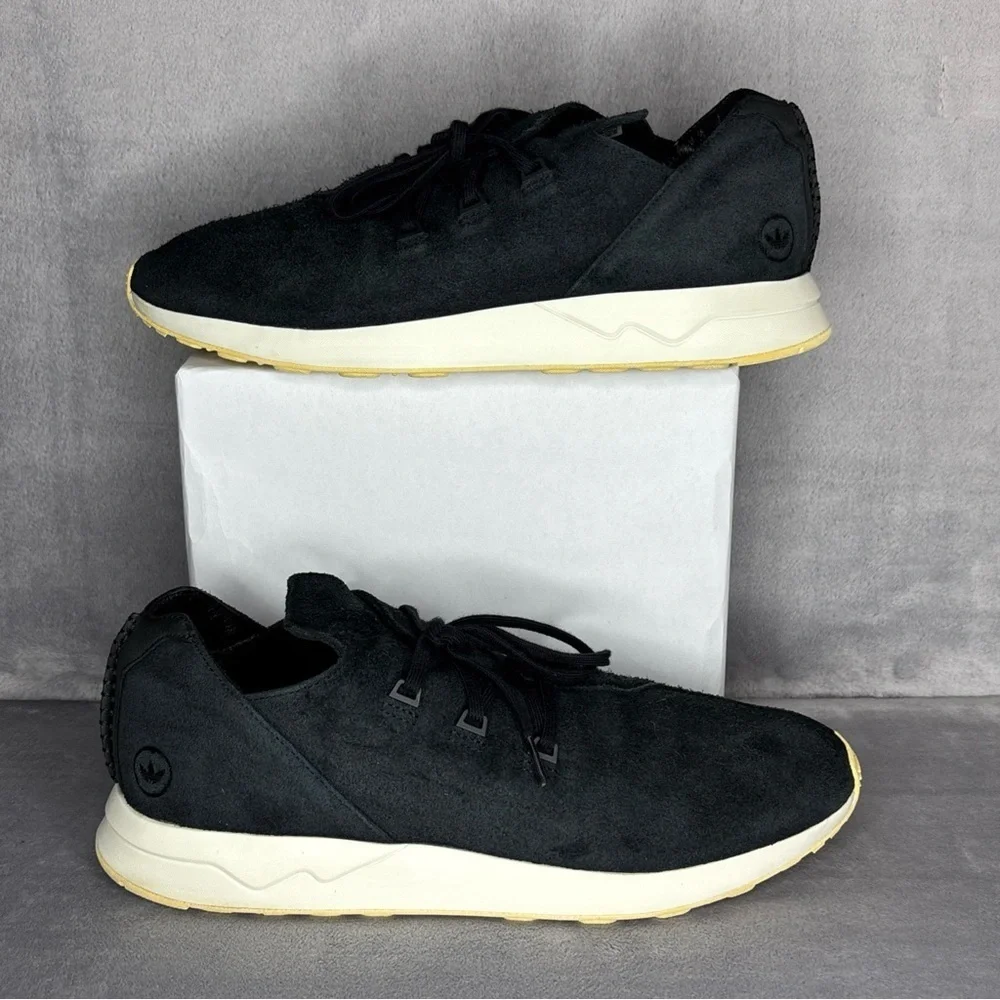 Adidas Wings + Horns ZX Flux Core Black Suede Size 12 Mens Rare